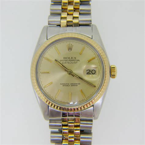 rolex datejust 1978 gold